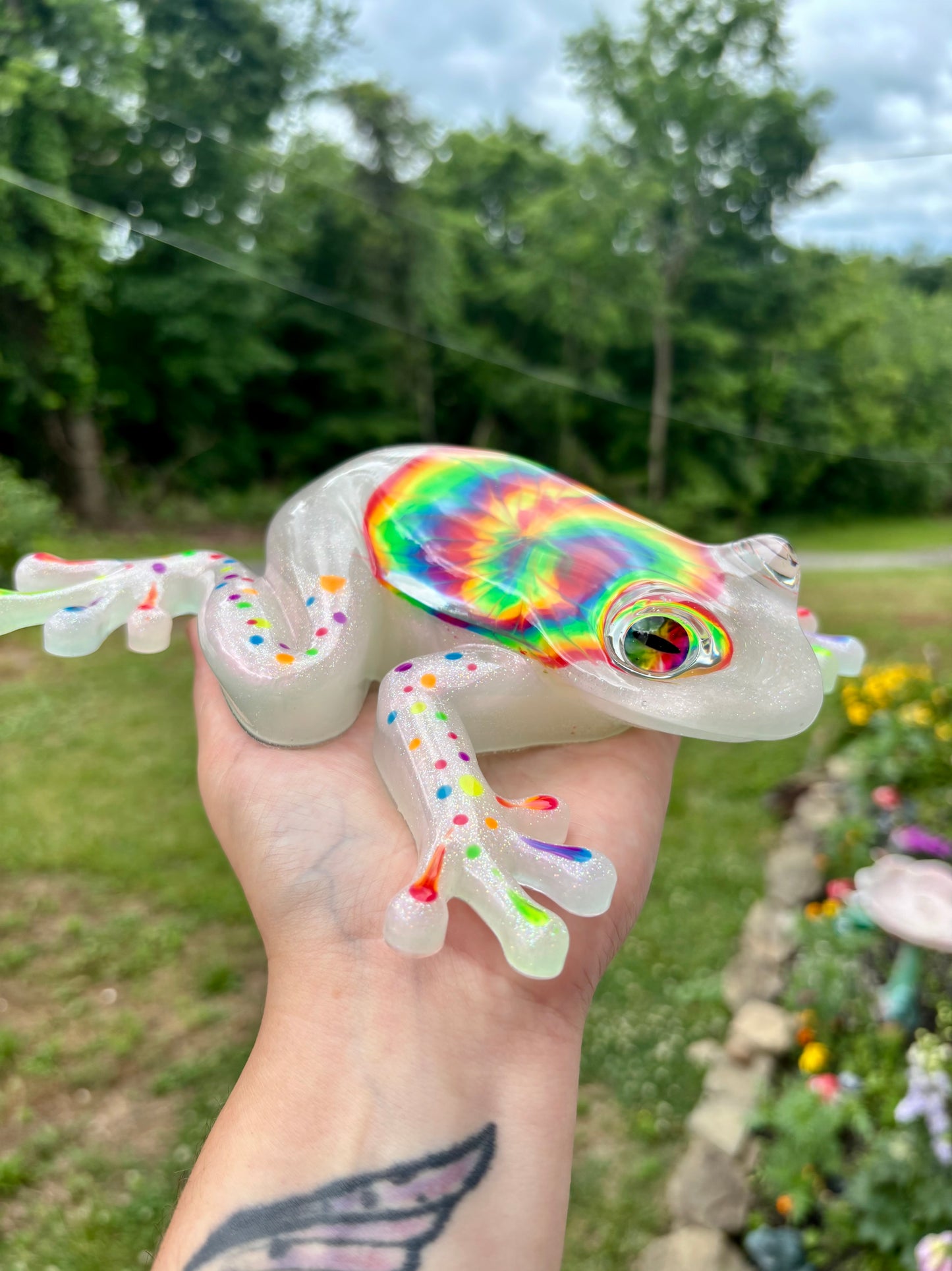 XLARGE Tie Dye Frog