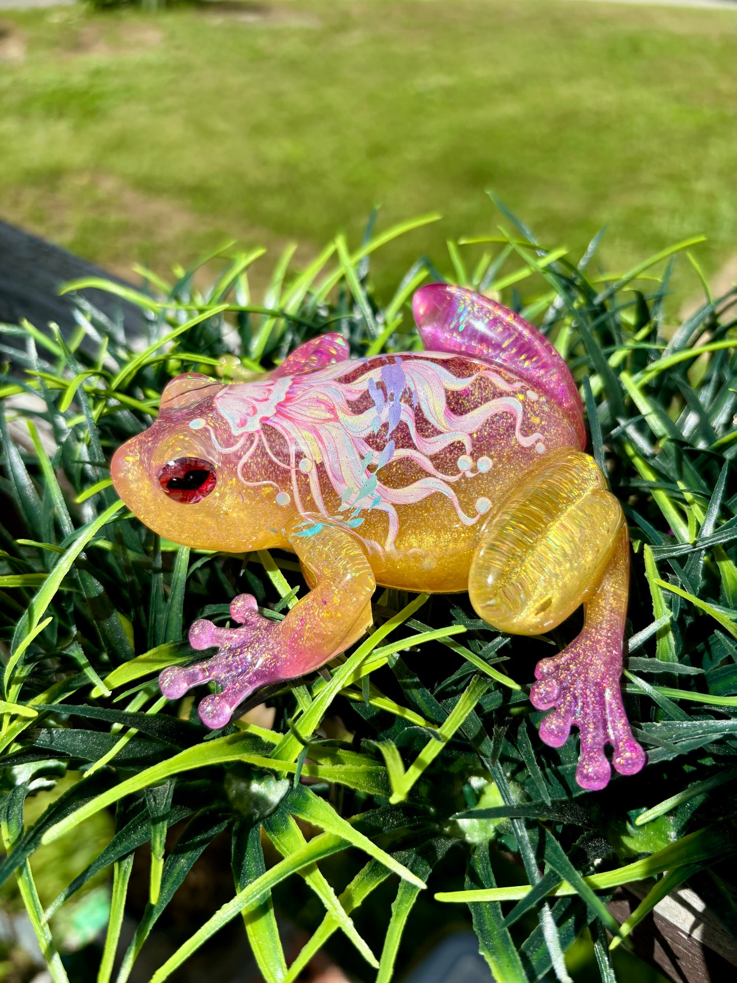 Frog Jellyfish Pink/Yellow