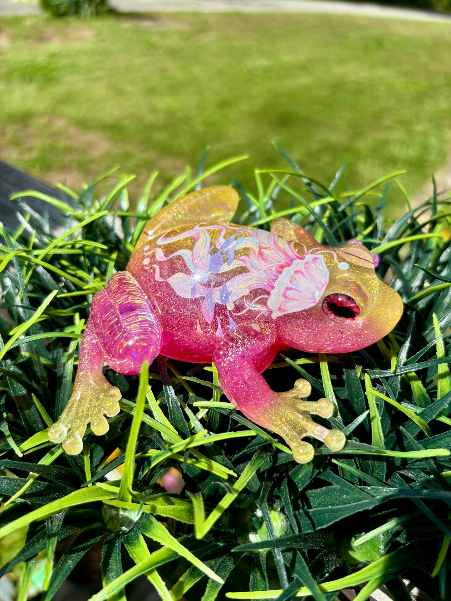 Frog Jellyfish Pink/Yellow