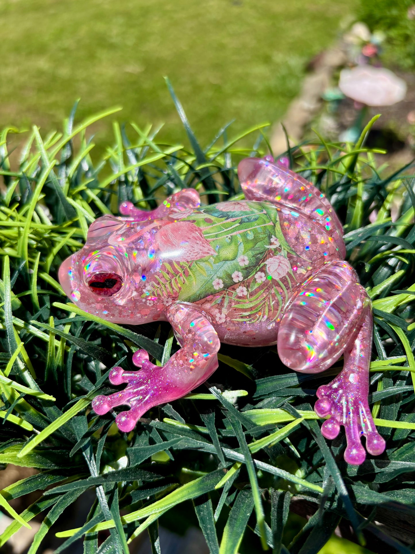 Frog Flamingo