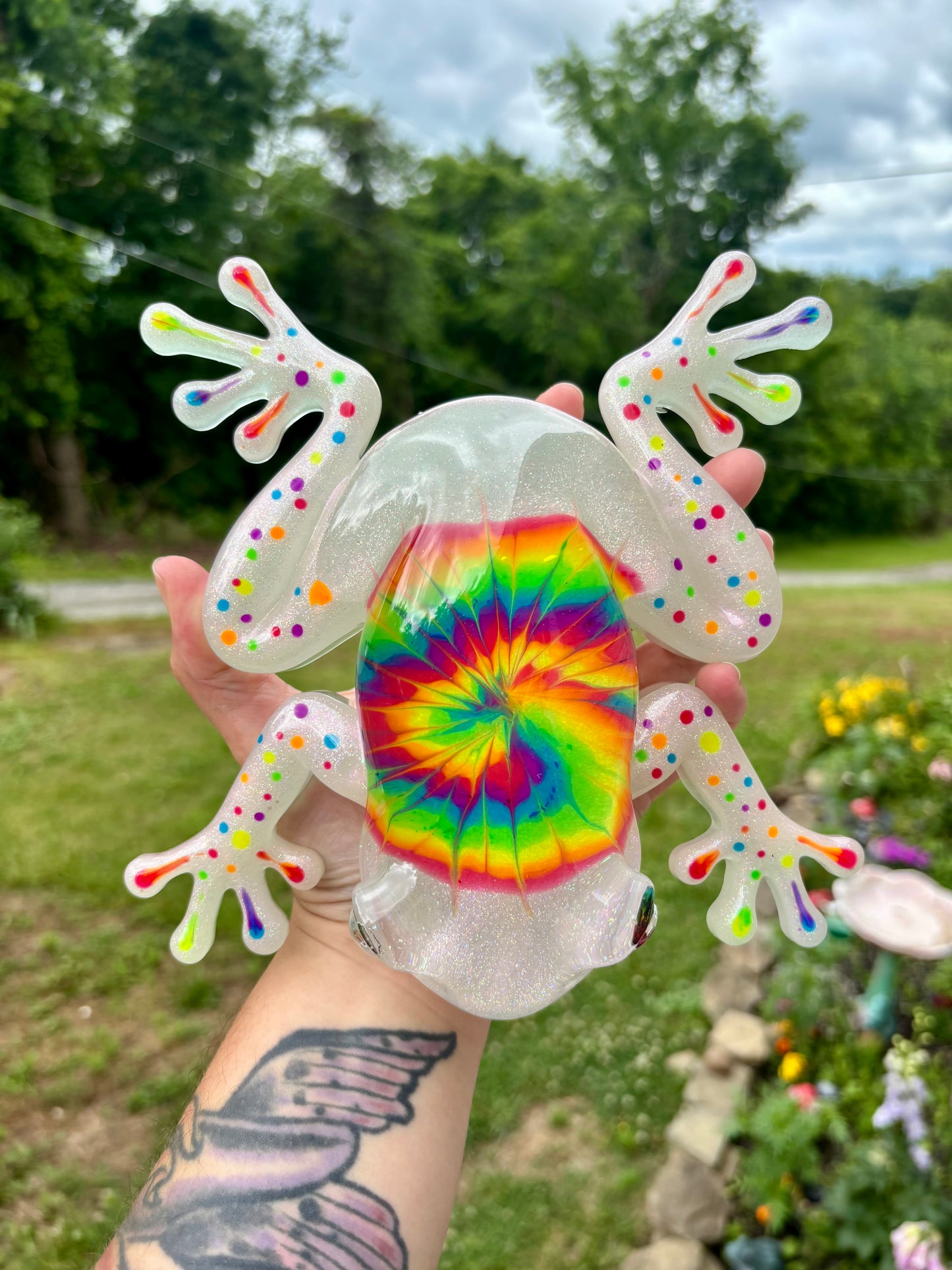 XLARGE Tie Dye Frog