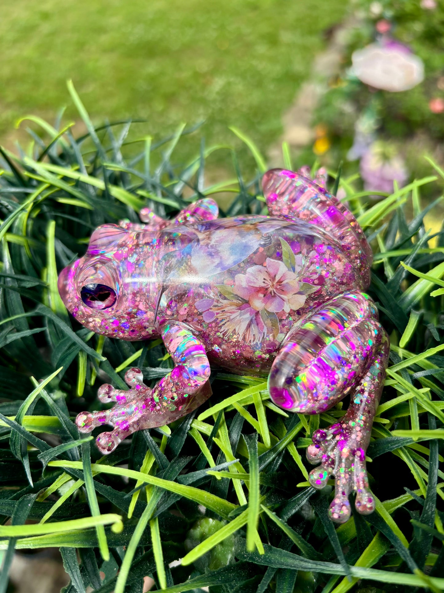 Frog Hummingbird 1