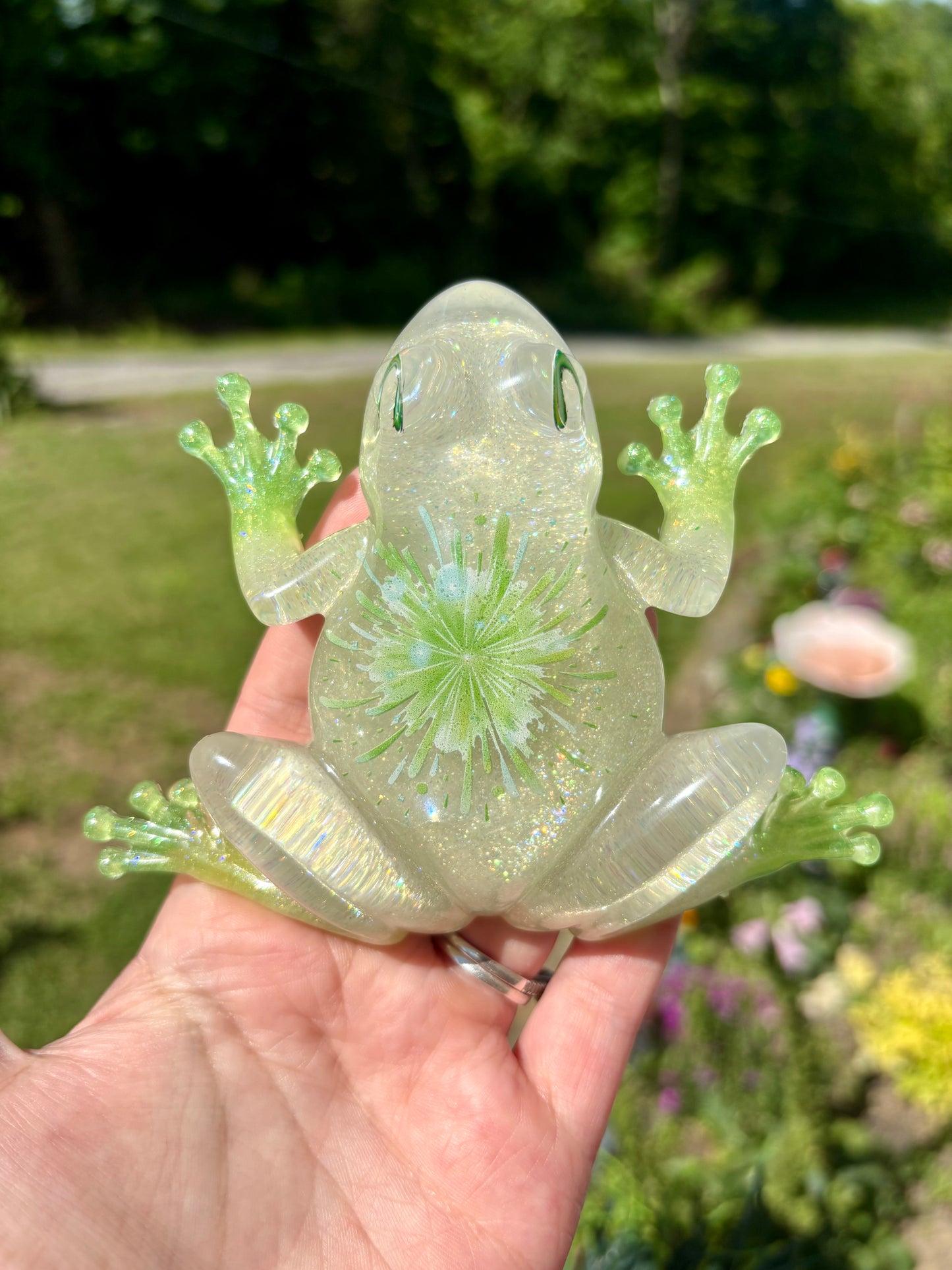 Frog Green Firework