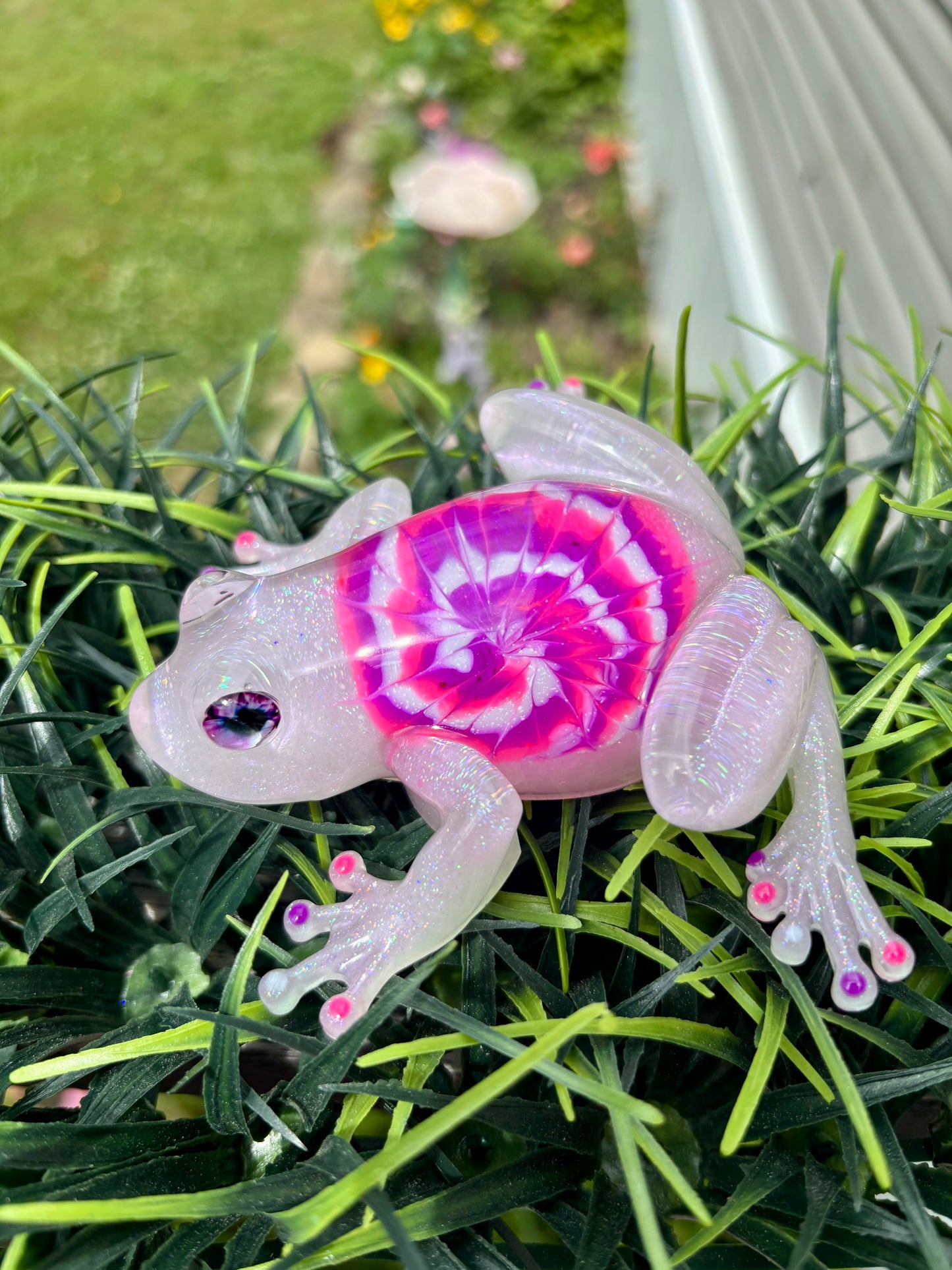 Frog Tie Dye Pink/Purple
