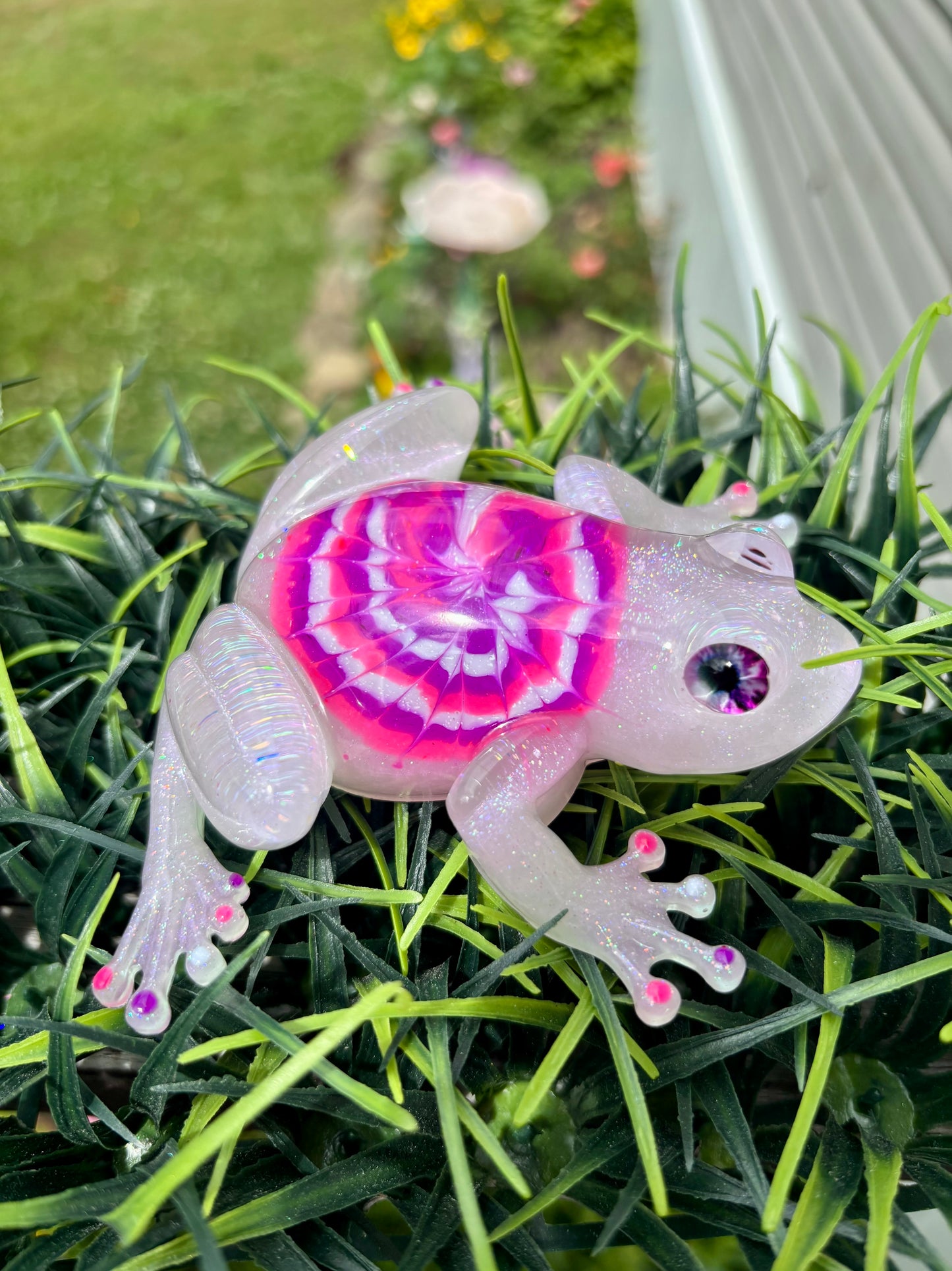 Frog Tie Dye Pink/Purple