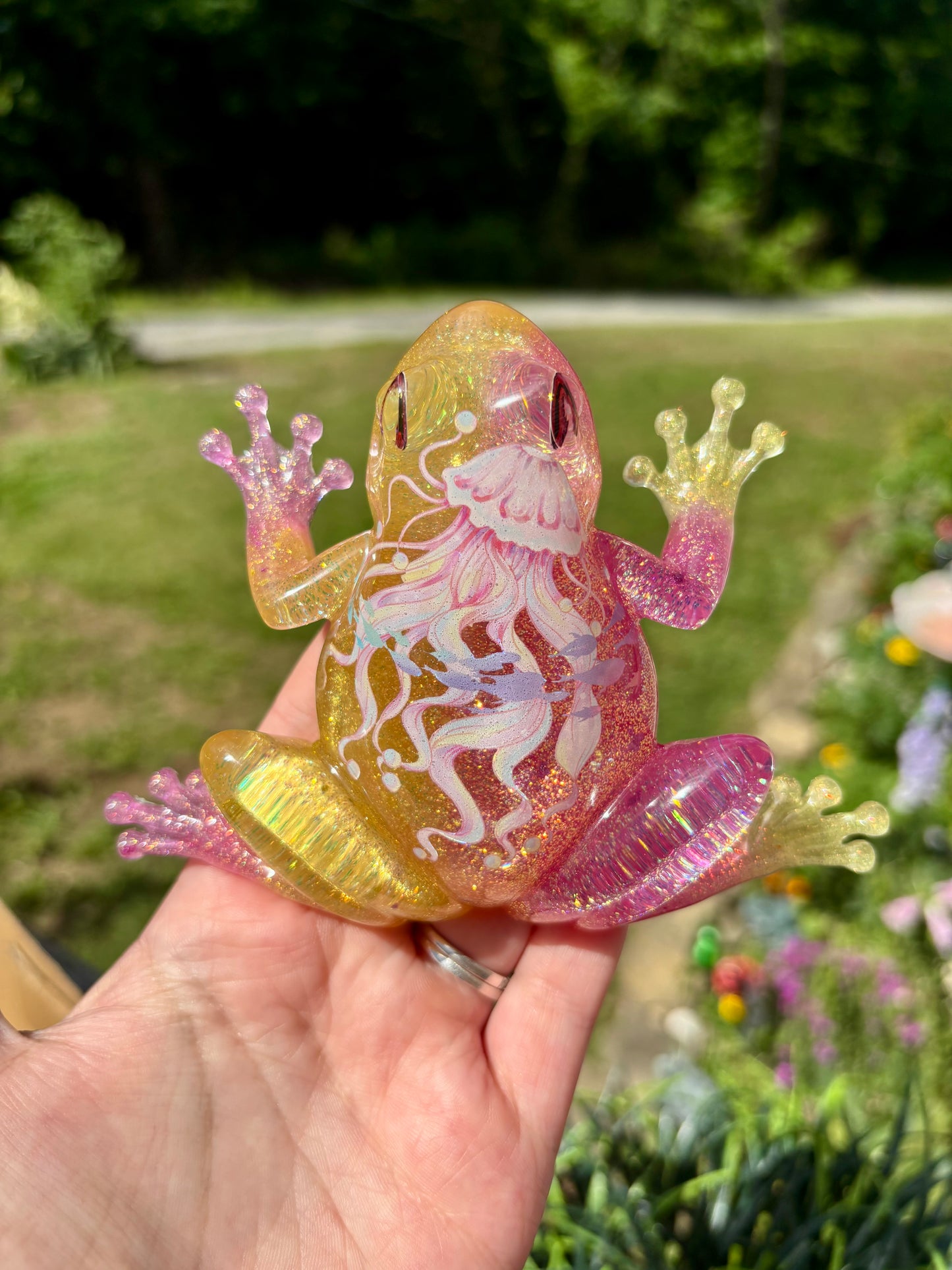 Frog Jellyfish Pink/Yellow